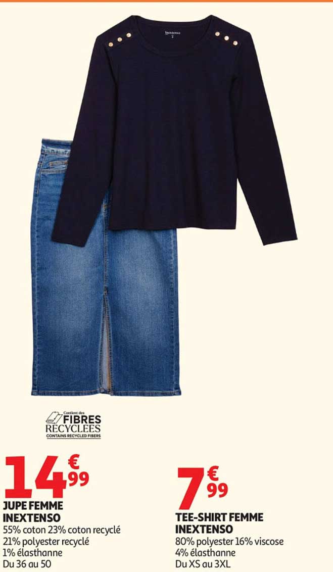 JUPE FEMME INEXTENSO