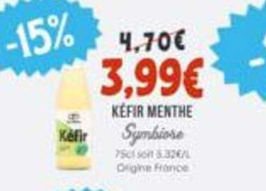 KÉFIR MENTHE Symbiose