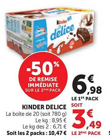 KINDER DELICE
