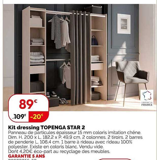Kit dressing TOPENGA STAR 2