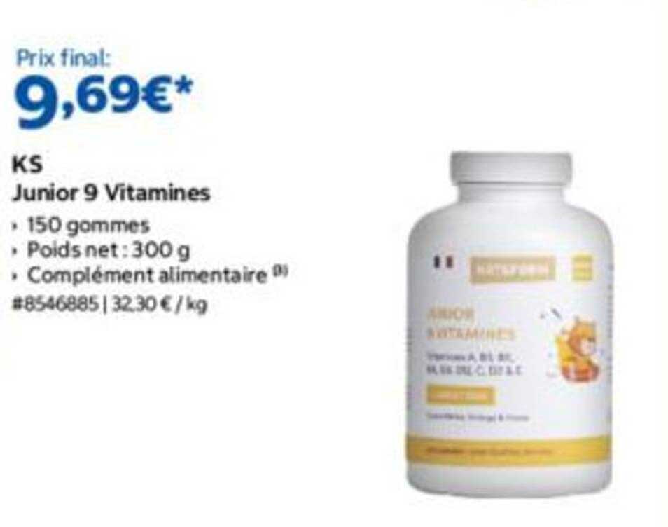 KS Junior 9 Vitamines