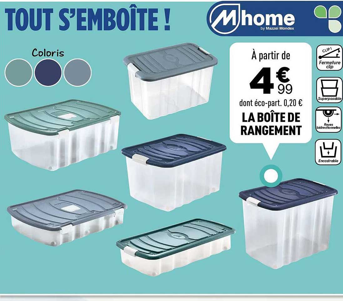 LA BOÎTE DE RANGEMENT