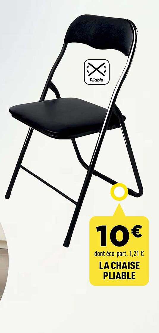LA CHAISE PLIABLE