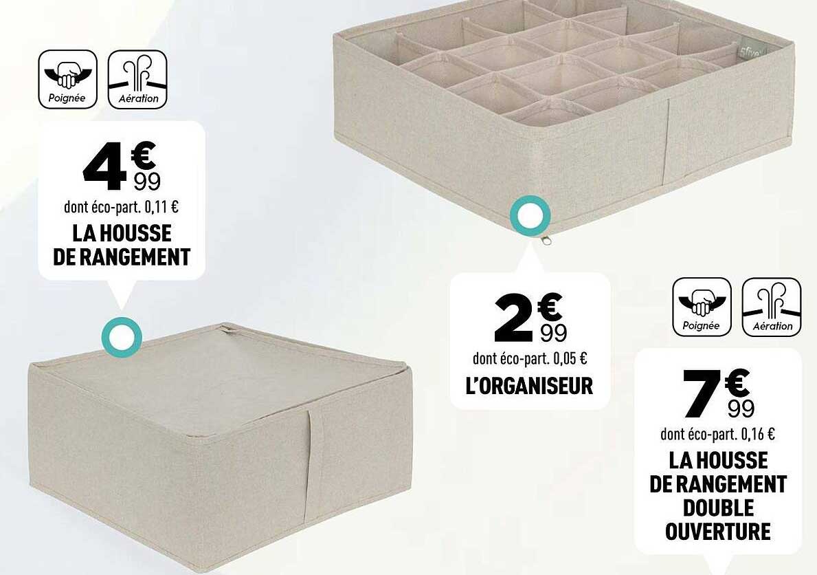 LA HOUSSE DE RANGEMENT
