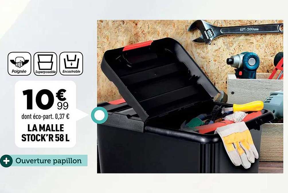 LA MALLE STOCK'R 58 L
