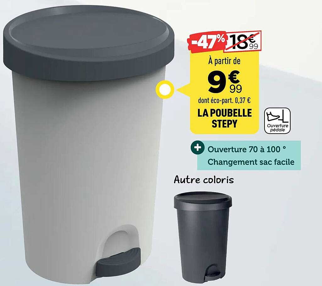 LA POUBELLE STEPY