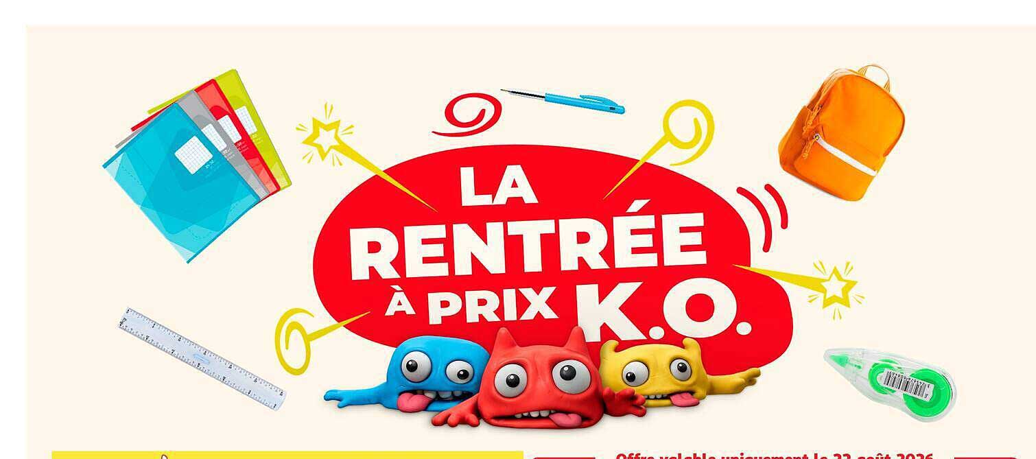 LA RENTRÉE À PRIX K.O.