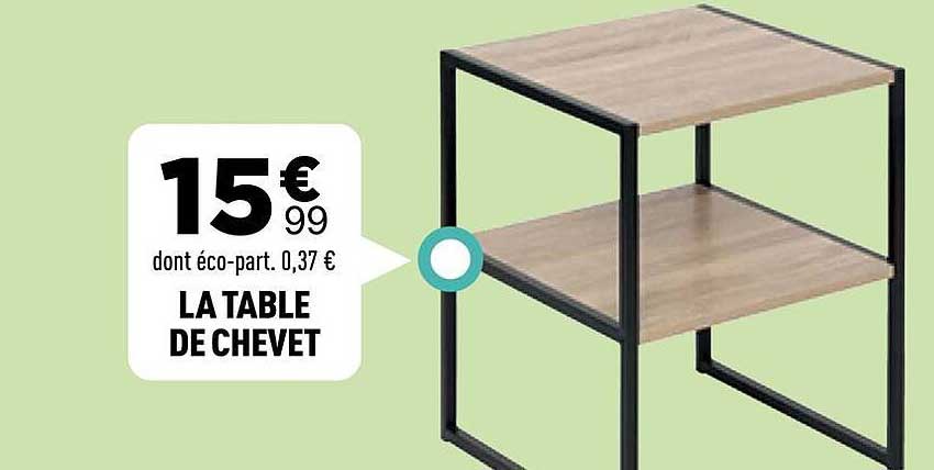 LA TABLE DE CHEVET