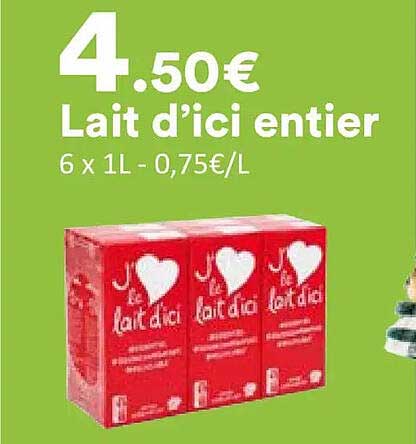 Lait d’ici entier
