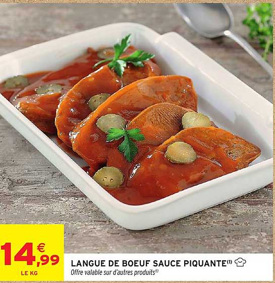LANGUE DE BOEUF SAUCE PIQUANTE(1)