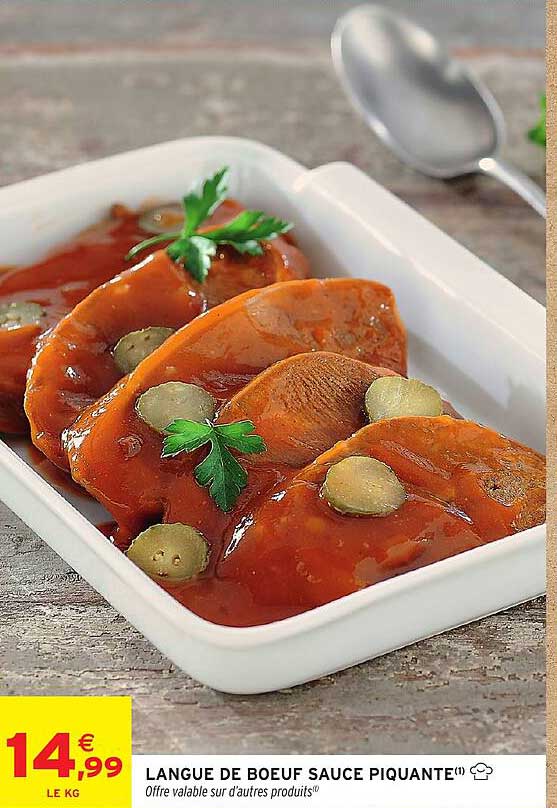 LANGUE DE BOEUF SAUCE PIQUANTE(1)