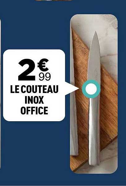 LE COUTEAU INOX OFFICE