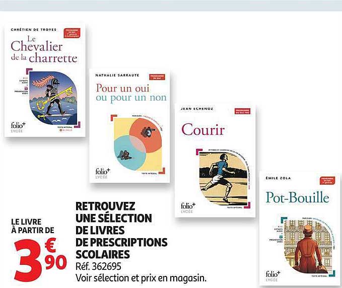LE LIVRE À PARTIR DE 3€90