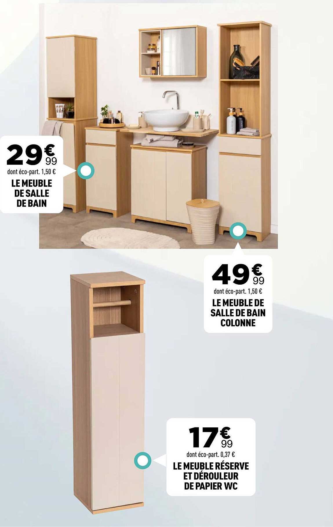 LE MEUBLE DE SALLE DE BAIN