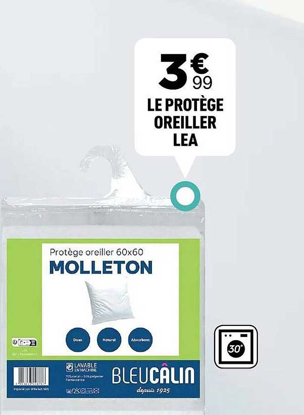 LE PROTÈGE OREILLER LEA