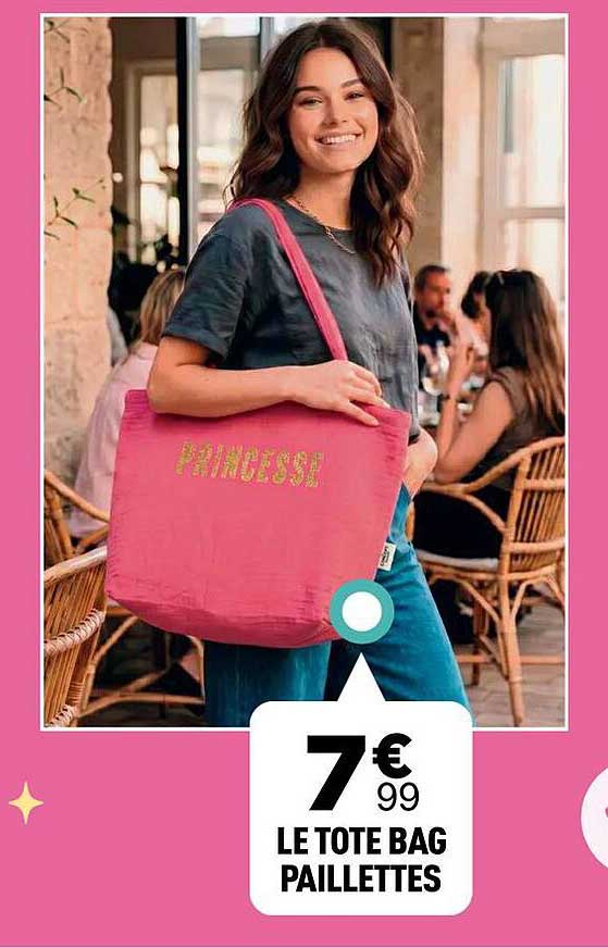 LE TOTE BAG PAILLETTES