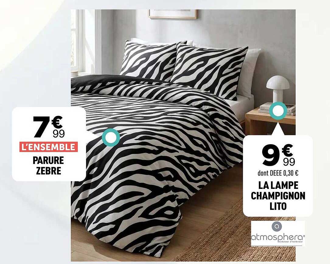 L'ENSEMBLE PARURE ZEBRE