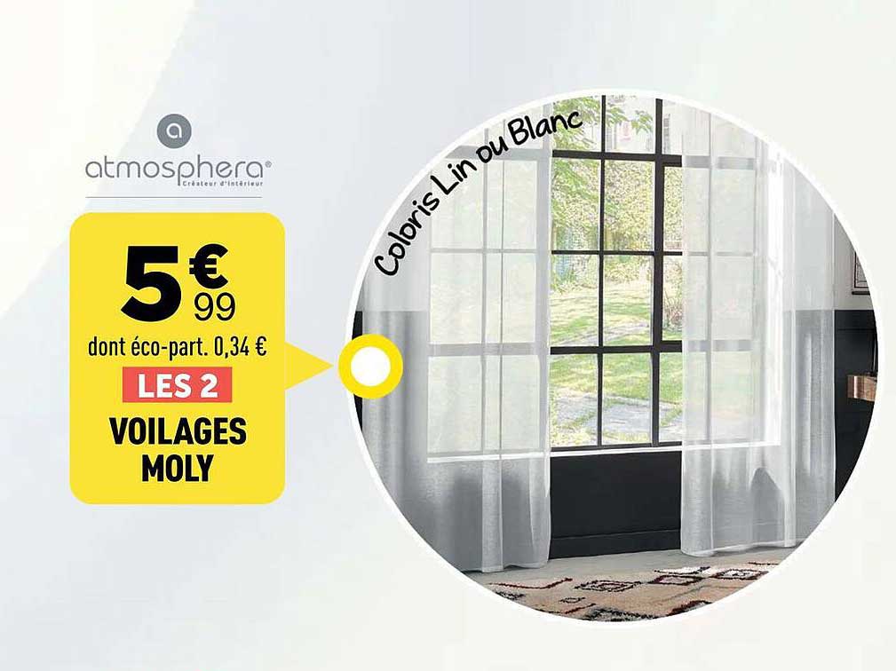 LES 2 VOILAGES MOLY