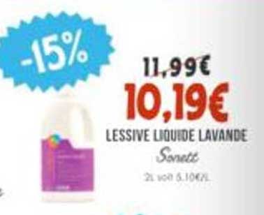 LESSIVE LIQUIDE LAVANDE Sweet