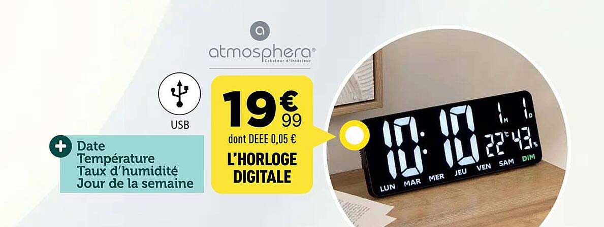 L'HORLOGE DIGITALE