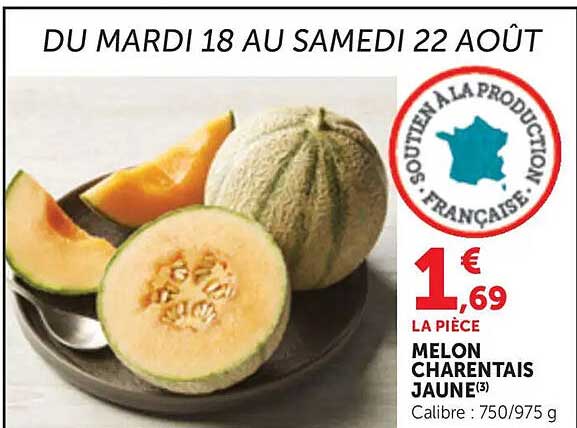 MELON CHARENTAIS JAUNE