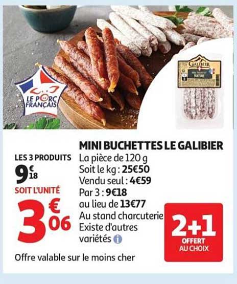 MINI BUCHETTES LE GALIBIER