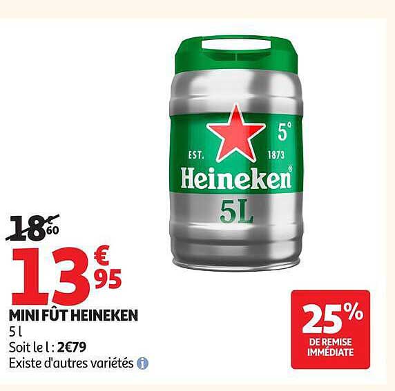 MINI FÛT HEINEKEN