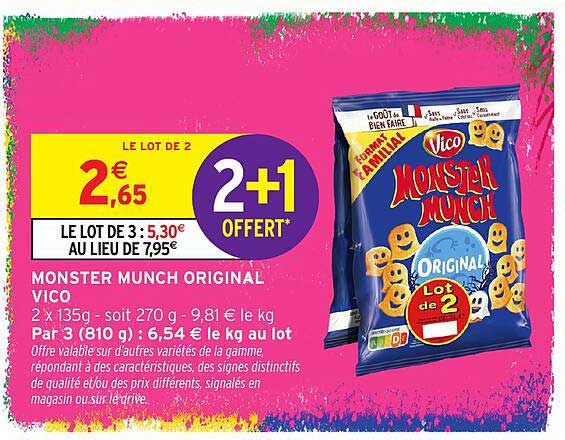 MONSTER MUNCH ORIGINAL VICO
