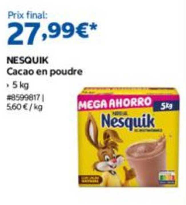 NESQUIK Cacao en poudre - 5 kg