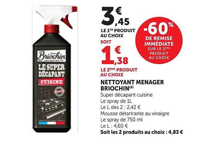 NETTOYANT MENAGER BRIOCHIN(A)