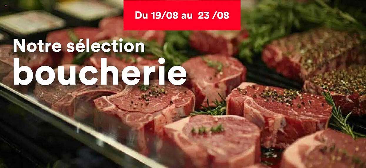 Notre sélection boucherie