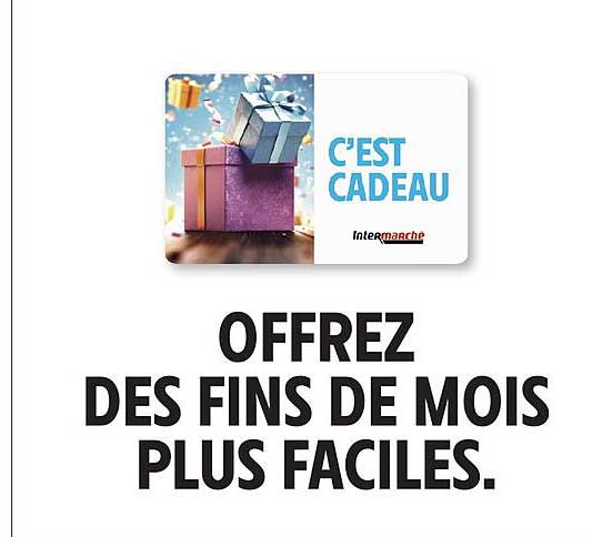 OFFREZ DES FINS DE MOIS PLUS FACILES.