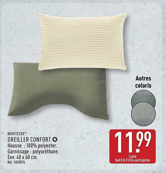 OREILLER CONFORT