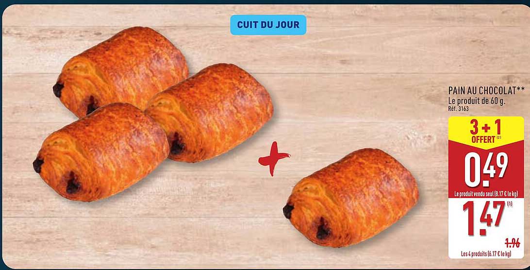 PAIN AU CHOCOLAT**