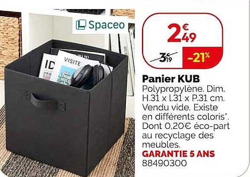 Panier KUB