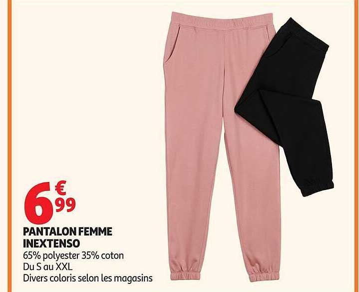 PANTALON FEMME INEXTENSO