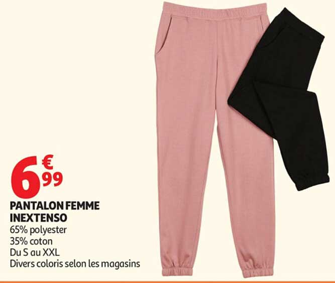 PANTALON FEMME INEXTENSO