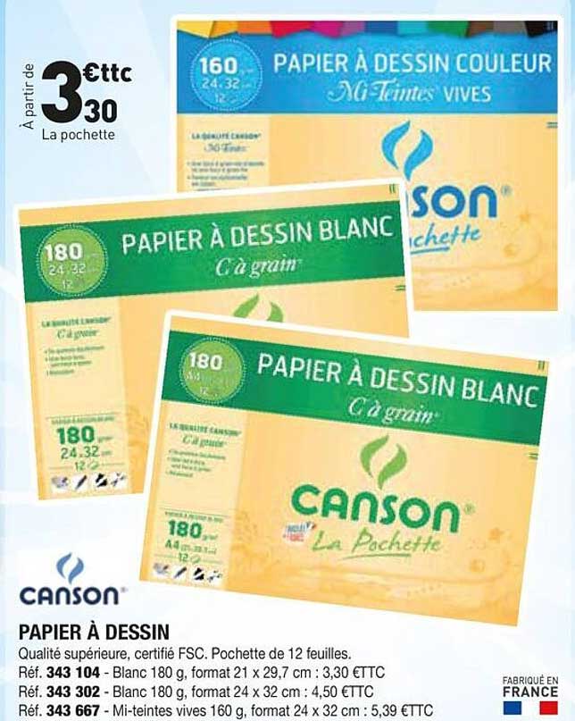 PAPIER À DESSIN