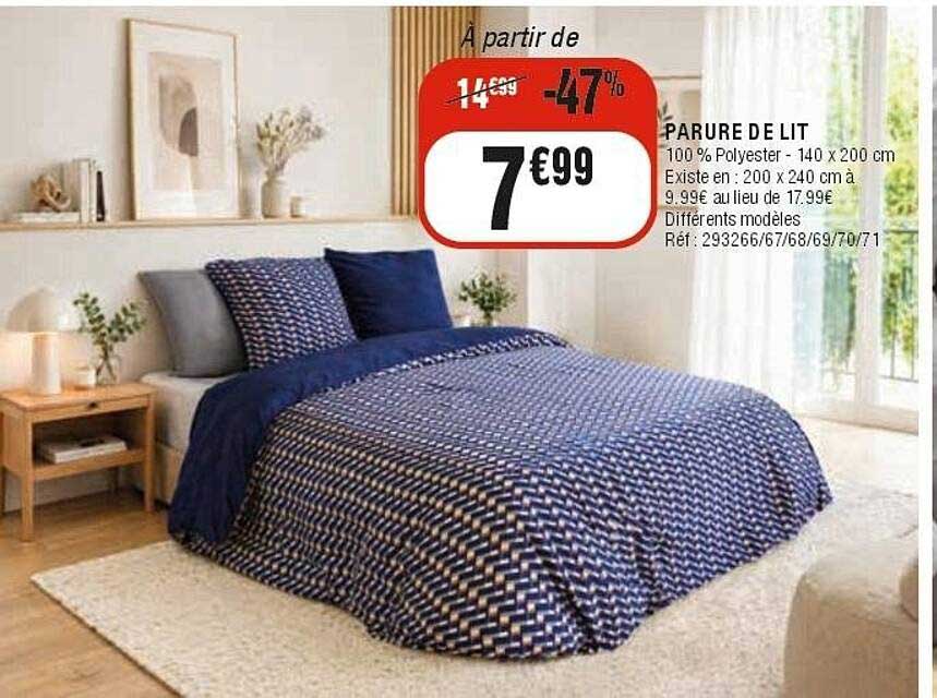 PARURE DE LIT