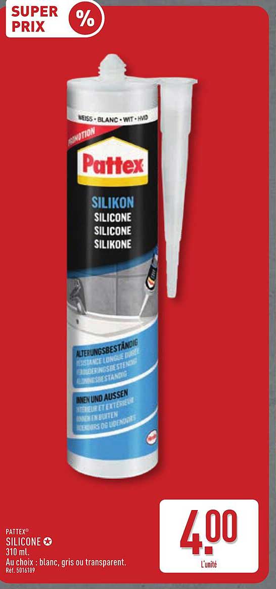 Pattex Silicone 310 ml.