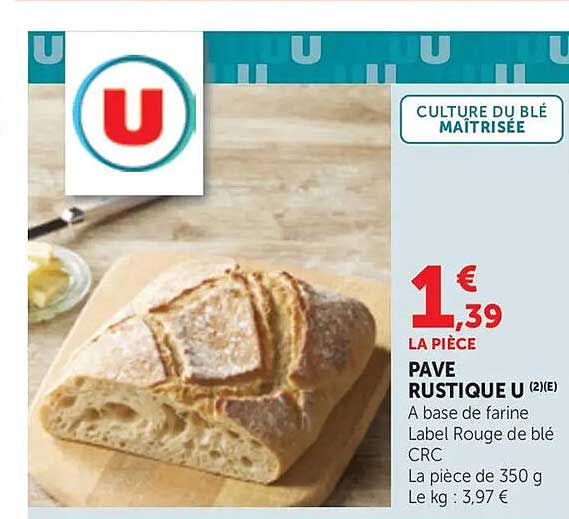 PAVÉ RUSTIQUE U