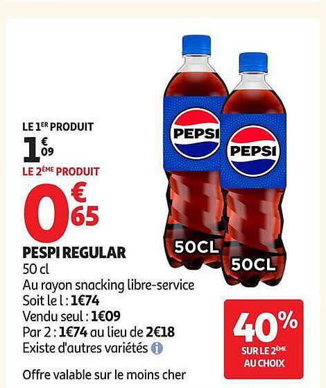 PEPSI REGULAR 50 cl