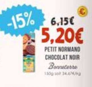 PETIT NORMAND CHOCOLAT NOIR