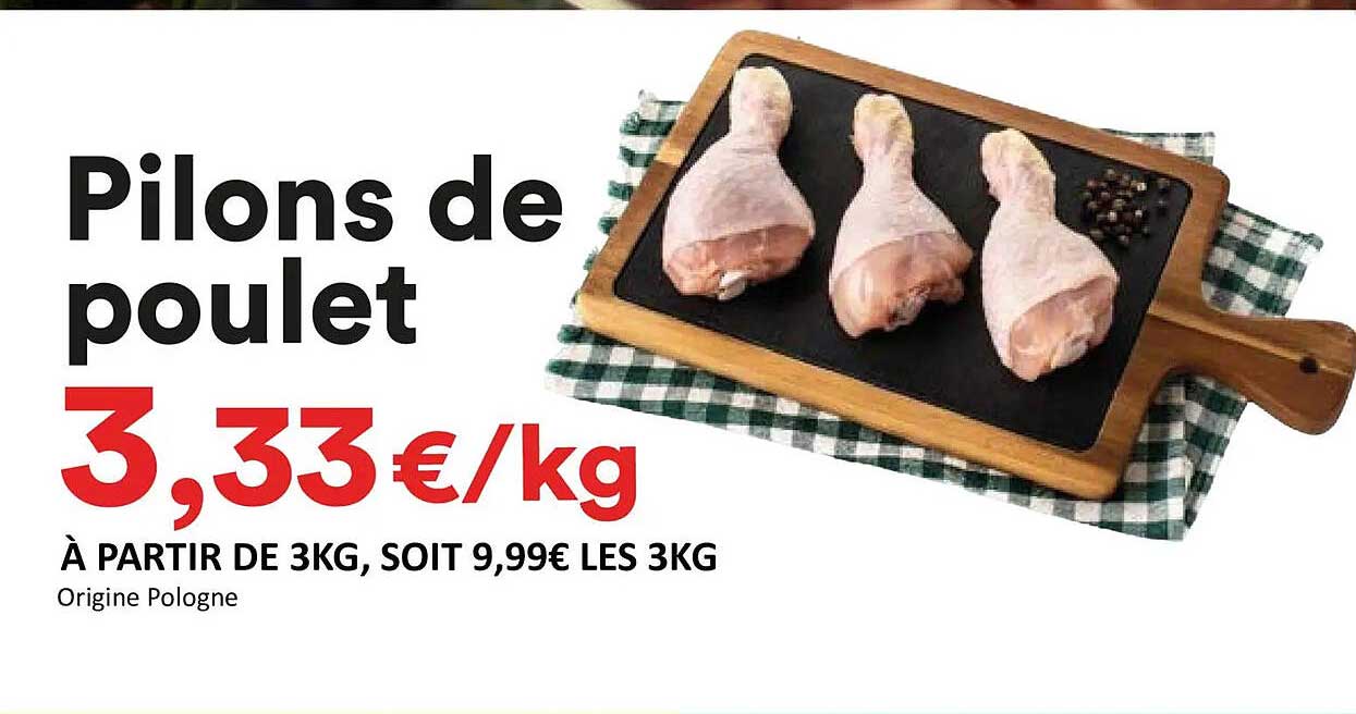 Pilons de poulet