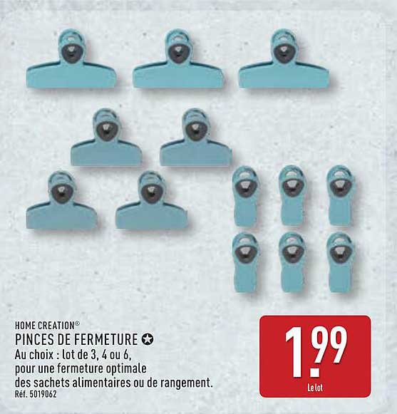 PINCES DE FERMETURE