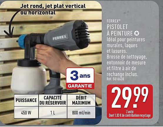 PISTOLET À PEINTURE