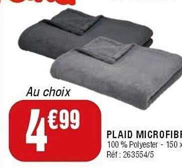 PLAID MICROFIBRE