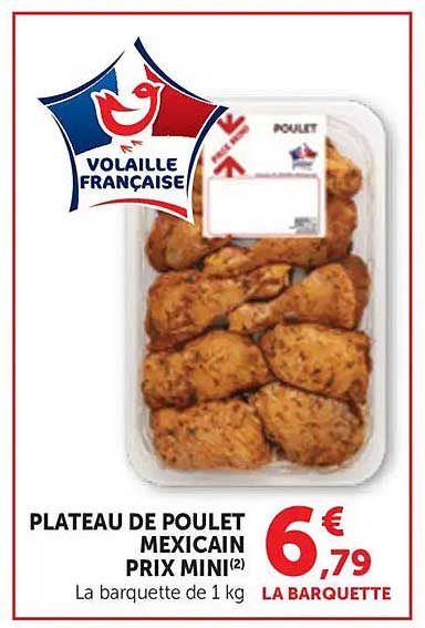 PLATEAU DE POULET MEXICAIN PRIX MINI(2)