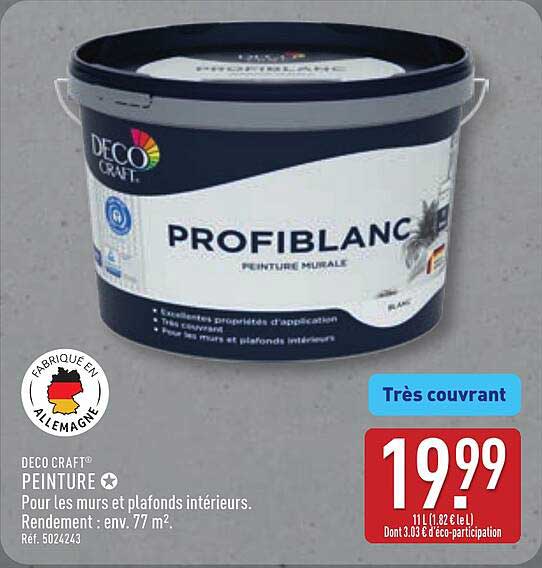 PROFIBLANC PEINTURE MURALE