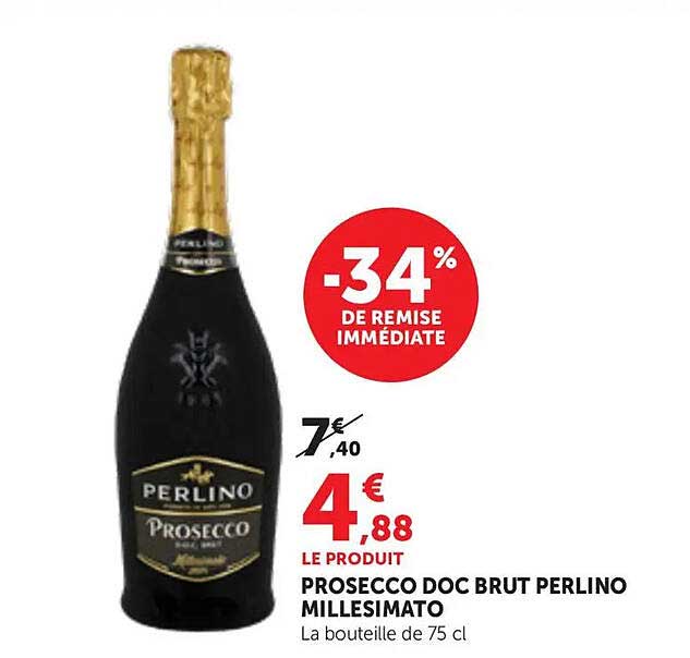 PROSECCO DOC BRUT PERLINO MILLESIMATO